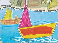 Boats dominated the Cambodian contributions.