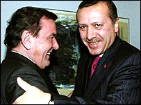 Almanya Başbakanı Gerhard Schroeder