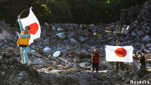 日本右翼人士登上钓鱼岛