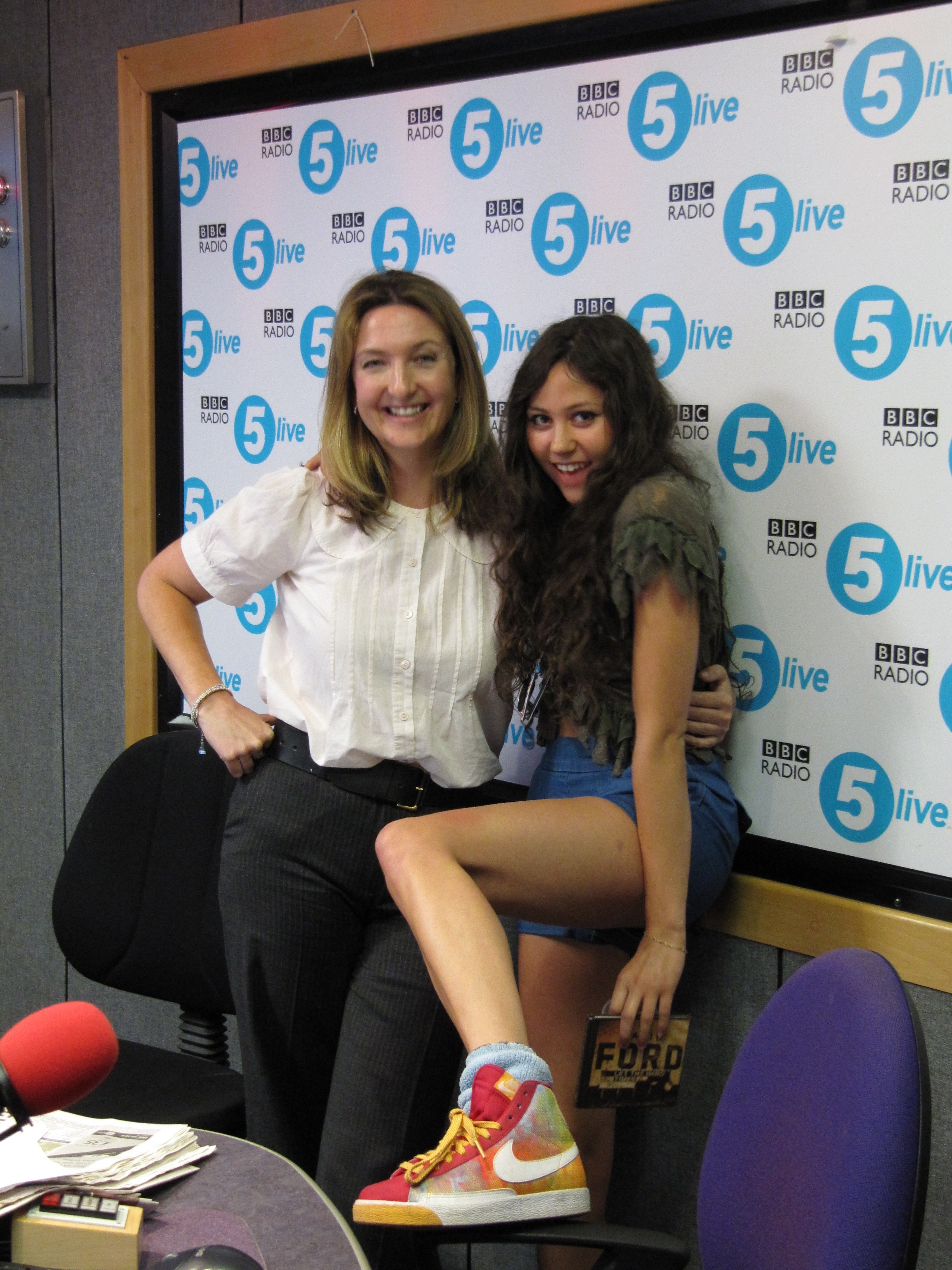 Eliza Doolittle with Victoria