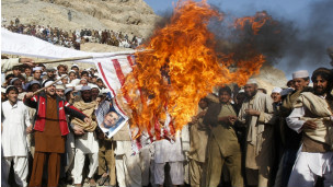 Biểu tình phản đối phương Tây ở Afghanistan