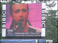 Live 8 Big Screen in Bournemouth