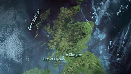 map of the programme's journey