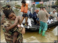 تخليه پس از کاترينا