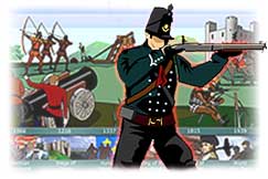 'Weapons through time' activity