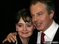 Cherie ve Tony Blair