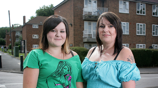 Lorraine and her 18-year-old daughter Ashleigh.