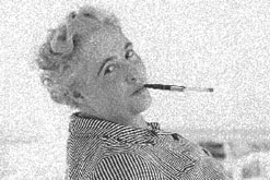 Image: Margery Allingham taken by her husband on their 'second honeymoon' in 1955