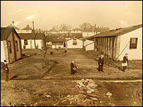 Former Army camp at Norton Woodseats