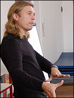 Chris Bennett, the day's tutor (& story teller)