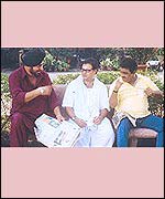 The cricket crazy fans 