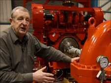 Terry Newby, Operations Director of SPP Pumps, Coleford Glos