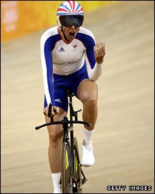 Rebecca Romero rides to Olympic glory in Beijing