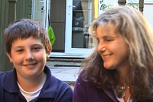 Pauline and her son are pleased they made the move to Cumbria.