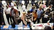 people at a US jobs fair