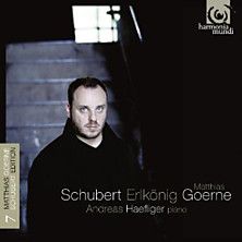 Review of Schubert Edition Vol. 7: Erlkönig (baritone: Matthias Goerne; piano: Andreas Haefliger) Review of Schubert Edition Vol. 7: Erlkönig (baritone: Matthias Goerne; piano: Andreas Haefliger)