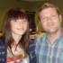 Dermot with Lisa Mitchell.