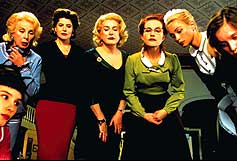 Image: 8 Women starring: Catherine Deneuve, Isabelle Huppert, Emmanuelle Beart, Fanny Ardant, Virginie Ledoyen, Danielle Darriuex, Ludivine Sagnier and Firmine Richard