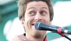 Athlete in Blackpool performing for Dermot O'Leary