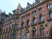 the hotel at St Pancras