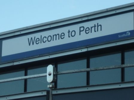 Perth train station