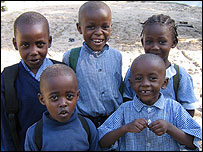 Watamu schoolchildren