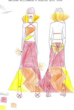 Mexican carnival dress