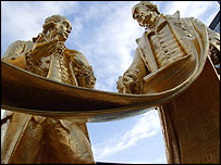 Matthew Boulton & James Watt Statue