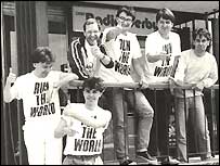 The fellowship group on an outing in Derbyshire