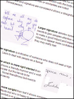 Gill looks at signatures in her guide