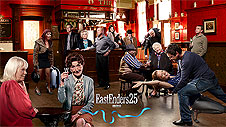 The EastEnders Cast - 25th anniversary pic