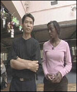 Kwai Li and Inside Out presenter Dawn