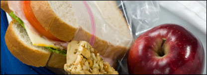 A packed lunch