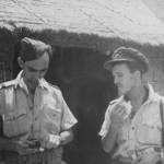 CONNIE ( GORDON) CONWAY AND JOE (R.B.) EDWARDS FROM CANADA - BOTH WOODPECKER FIGHTER PILOTS 136 SQUADRON 1942
