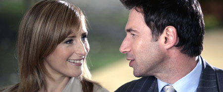 Nicola Stephenson as Sarah and Paul Opacic as Adrian