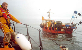 Filey lifeboat crew