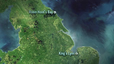 map of the programme's journey