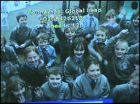 School children in Hull