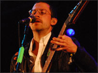 Chris from We Are Scientists at Jersey Live