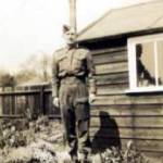 Roland Beverley Fisher, of Wells Road Bristol, on his call up 13 February 1941 to the Royal Artillery Regiment. Roland was an assistant surveyor for Bristol City Council, later to serve in North Africa under Montgomery and served also in Italy and Middle East.