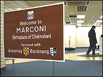 Sign at Interalia exhibition