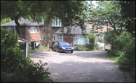 Outside Rae Flathers B&B