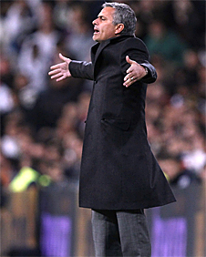 Mourinho may rest players on Tuesday night. Photo: Reuters