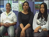 Young people at Groundwork