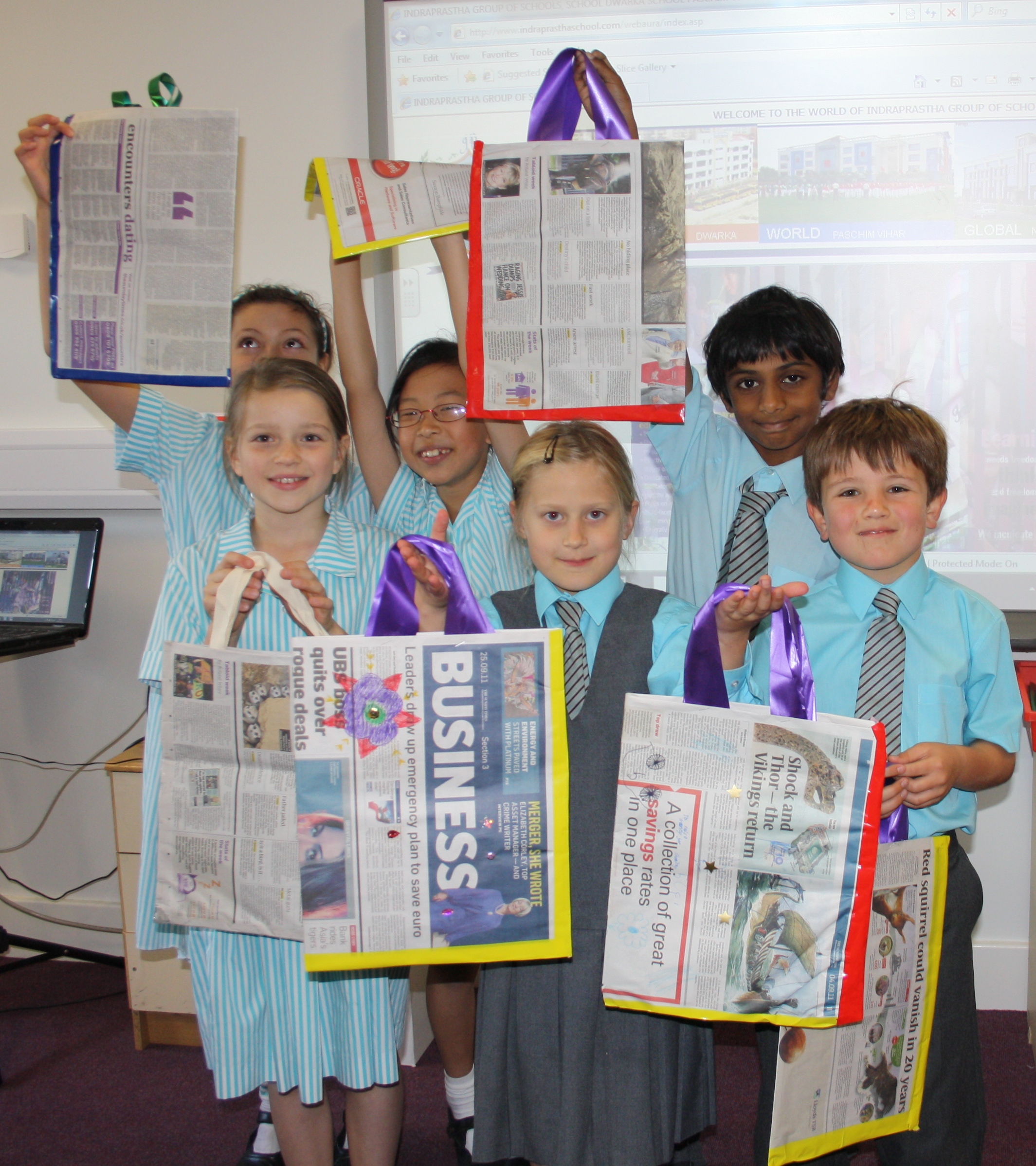 Picture of pupils at St Cedd's