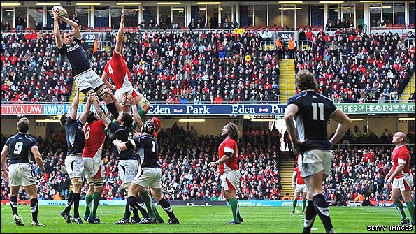 Wales contest a line-out in their recent Six Nations win over Scotland.jpg
