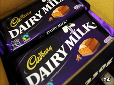 Cadbury chocolate bars