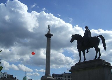 Trafalgar Square on Canada Day