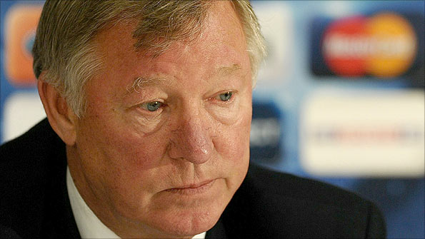 Man Utd manager Sir Alex Ferguson
