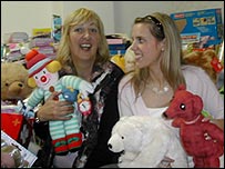 Donated toys